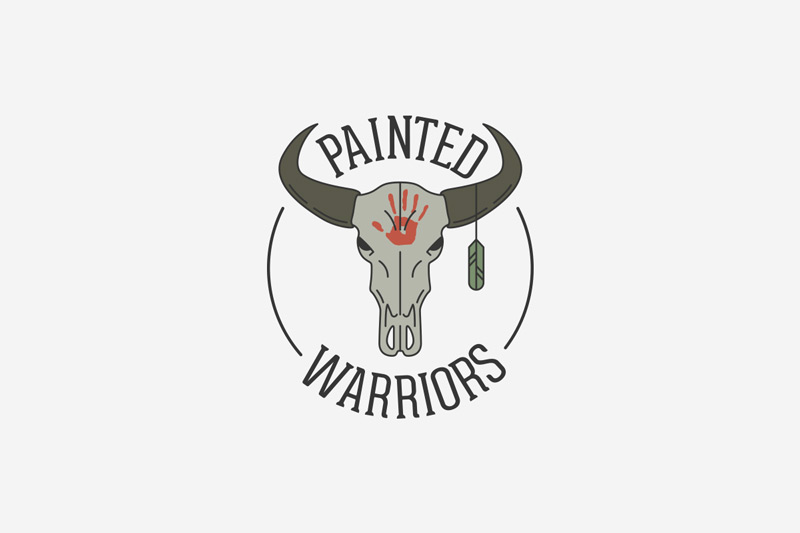 Painted Warriors logo
