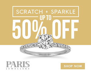 Paris Jewellers Scratch and Sparkle Google Ad