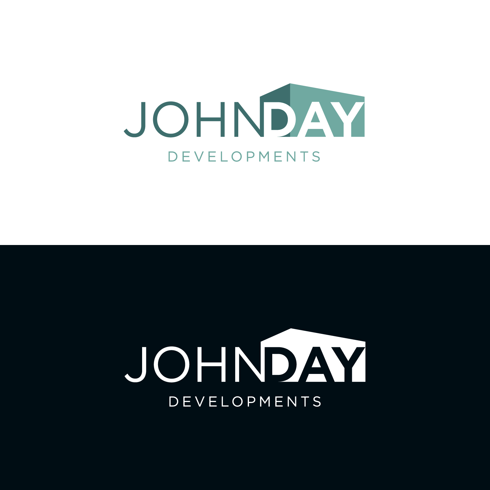Alternate John Day Developments logo redesign option